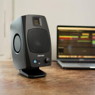 ADAM Audio D3V Active Desktop Monitoring System with USB-C Connection (Pair, Black)