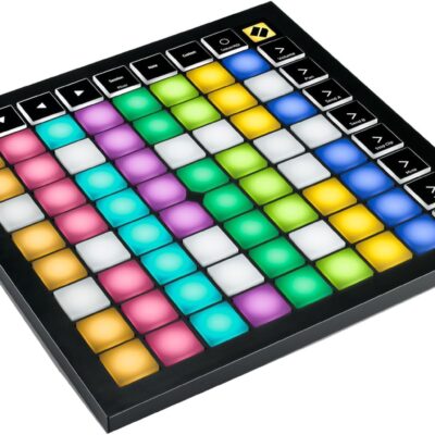 71ELBWoRcLL. AC SL1500 Novation Launchpad X MIDI Grid Controller for Ableton Live/Logic Pro — Easy Controls, Dynamic Note Playing, Scale Modes