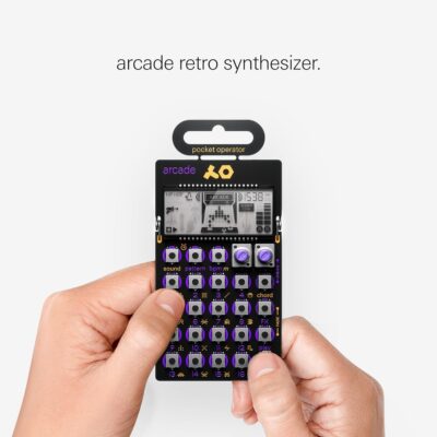 Teenage Engineering Pocket Operator PO-20 Arcade, Synthesizer and Sequencer, with Parameter Locks, Chord Control and Punch-in Effects