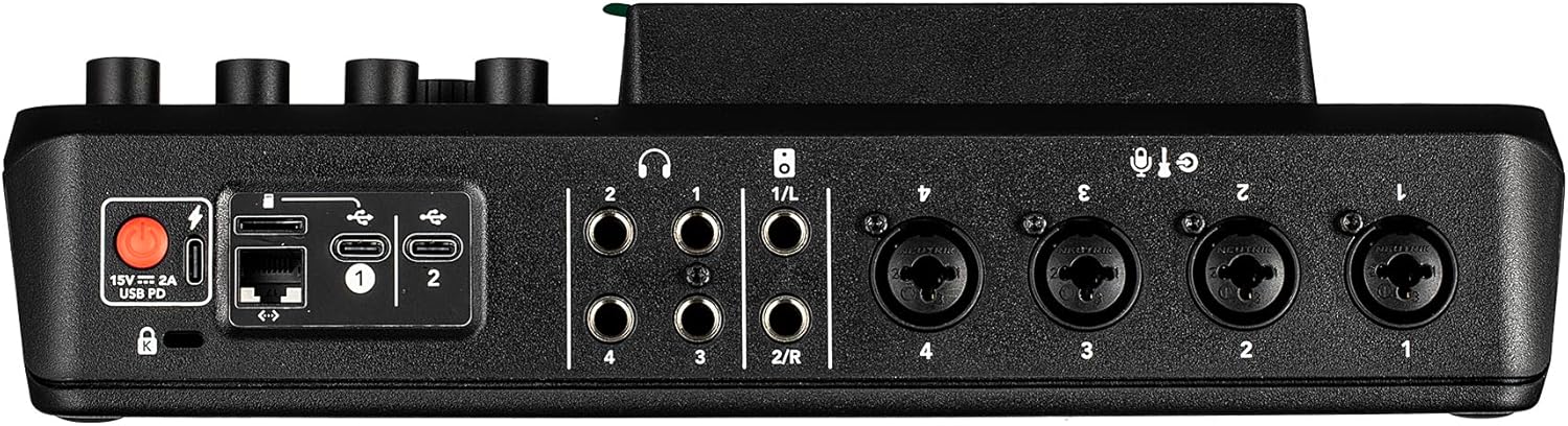 RODE RODECaster Pro II + RODECaster Video All-in-One Production Console + 64GB Micro SD Memory Card + 4x 10 Foot XLR + 2x USB-C + 4x 1/4 TRS + Cable Ties + Fiber Cloth (Bundle)