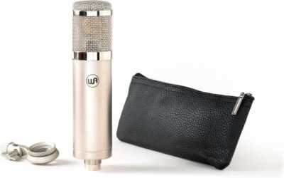 Warm Audio WA-47jr SE Large-Diaphragm Cardioid Condenser Microphone, Vintage-Inspired, Rich Analog Studio Sound for Vocals & Instruments, Nickel (XLR)