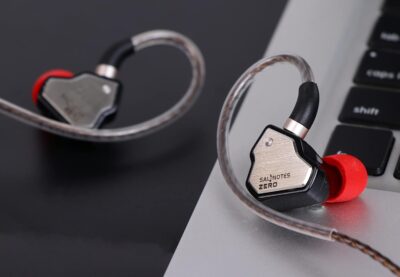 71GJDDuaicL. AC SL1500 Linsoul 7Hz Salnotes Zero HiFi 10mm Dynamic Driver in-Ear Earphone IEM with Metal Composite Diaphragm Stainless Steel Faceplate Detachable 2Pin OFC Cable (Black, Without Mic)