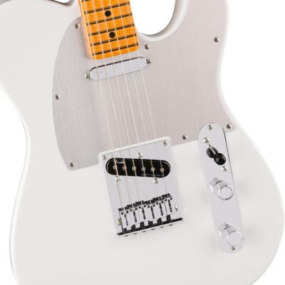 Fender American Ultra II Telecaster Electric Guitar – Avalanche with Maple Fingerboard