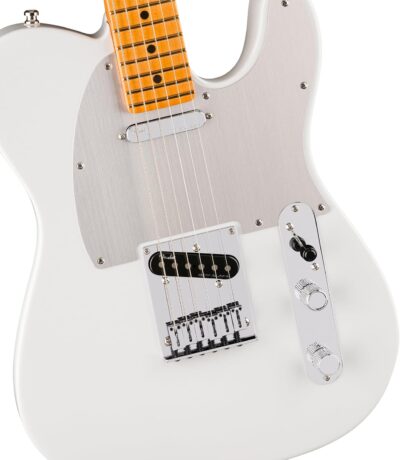 Fender American Ultra II Telecaster Electric Guitar – Avalanche with Maple Fingerboard