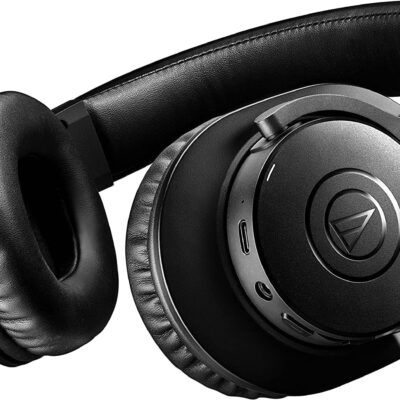 Audio-Technica ATH-M20xBT Wireless Over-Ear Headphones, Black