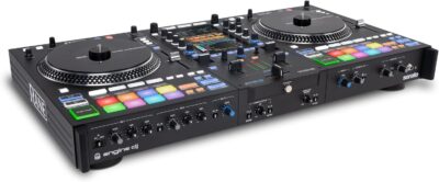 71HdL2G45rL. AC SL1500 1781106525 2293 RANE SYSTEM ONE All-in-One Standalone Motorized DJ Controller with Engine DJ OS, Seamless Mixing on 2 Decks, Stems FX, Serato DJ Pro, XLR Outputs