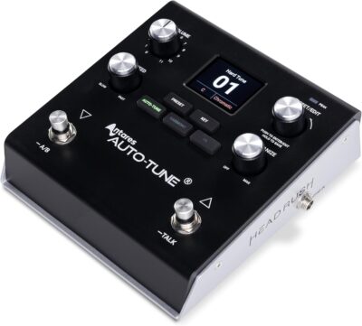 71K FVdNcDL. AC SL1500 HeadRush VX5 Vocal Effects Pedal with Antares AutoTune for Vocalists with Real Time Pitch Correction, Vocal Harmony, Guitar and Mic in and Audio Interface