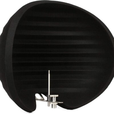 71KTL9KsE9L. AC SL1500 Aston Microphones Halo Portable Microphone Reflection Filter, Black