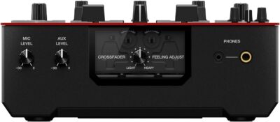 Pioneer DJ DJM-S5 2-channel Mixer for Serato DJ,Red/Black