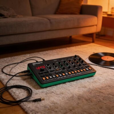 71KtASqpDFL. AC SL1500 Roland AIRA Compact S-1 Tweak Synthesizer Bundle with Audio Cable and Austin Bazaar Polishing Cloth