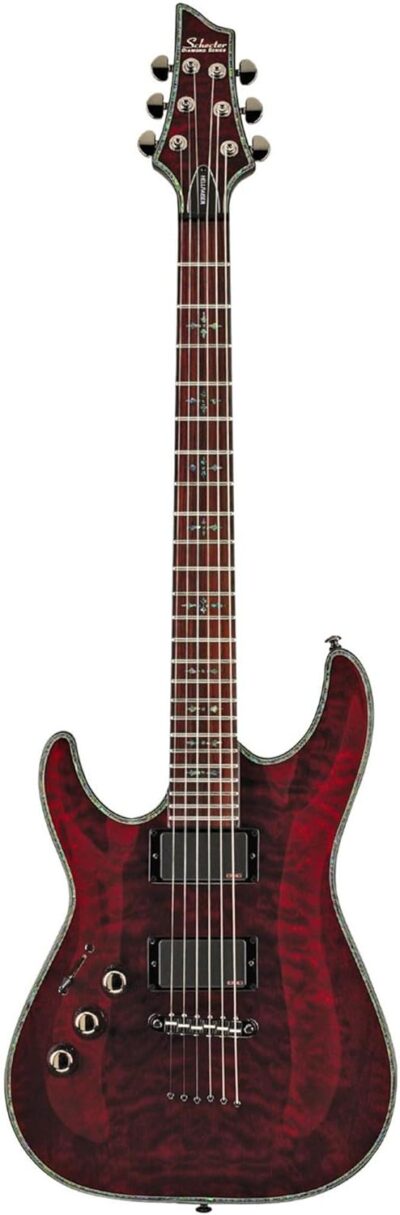 Schecter Hellraiser C-1 Left-Handed – Black Cherry
