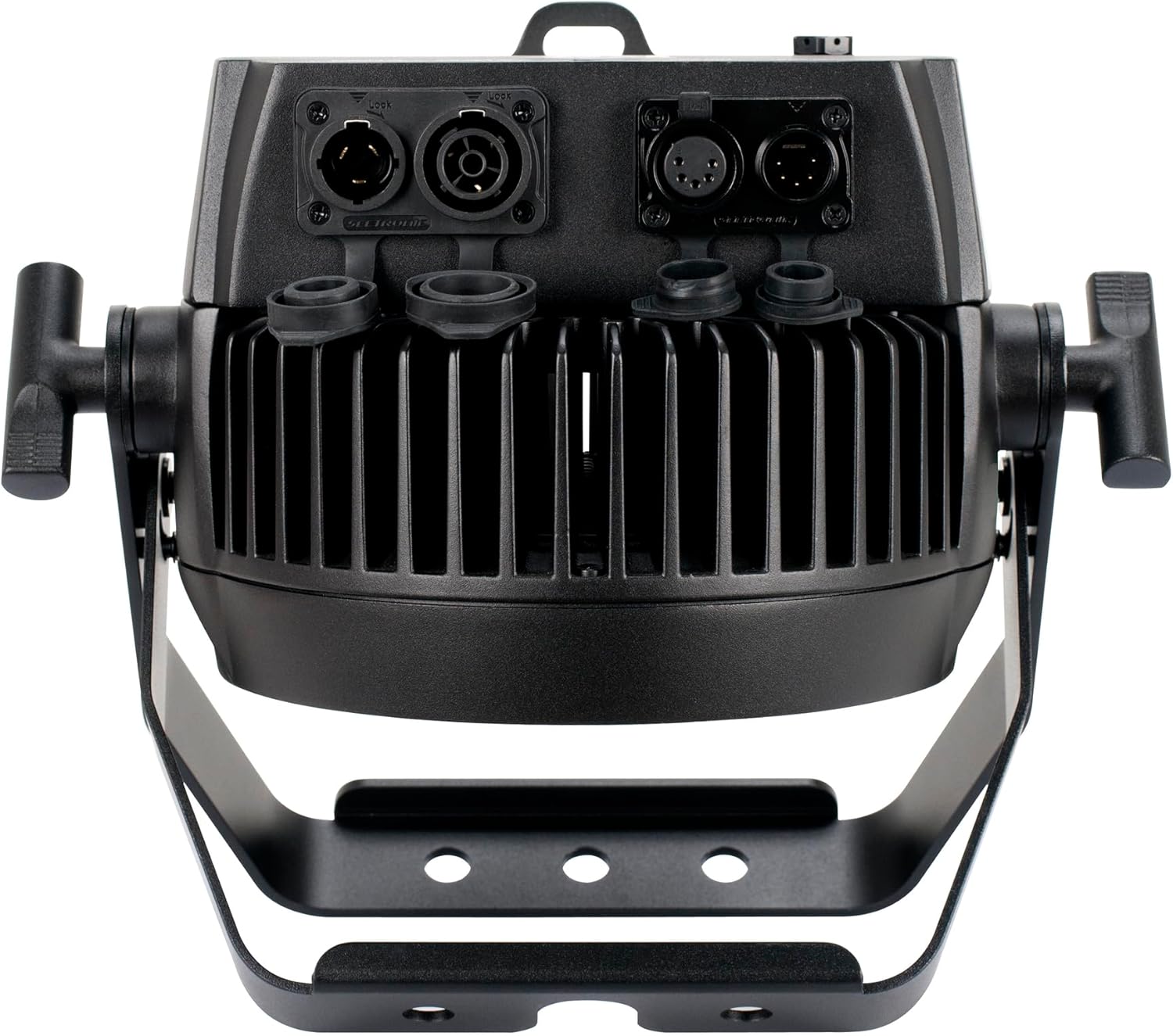 Audiosavings Bundle: American DJ ADJ 12P HEX IP 65 Outdoor RGBAW + UV LED DMX Par Can Wash Up-Light (4 Items)
