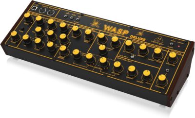 71OLS9yTJ7L. AC SL1500 Behringer WASP DELUXE Legendary Analog Synthesizer with Dual OSCs, Multi-Mode VCF, 16-Voice Poly Chain and Eurorack Format