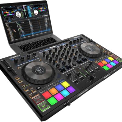 71OvKeg9brL. AC SL1500 1781518041 9969 Reloop Mixon 8 Pro DJ Controller for Serato DJ with Essential Cables for Connecting to DJ Controllers and StreamEye Polishing Cloth