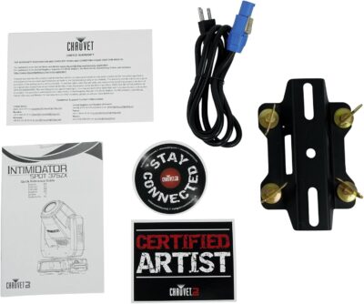 Audiosavings Bundle: (2) Chauvet DJ Intimidator Spot 375ZX 200w Compact LED DMX Moving Head Light 375Z X