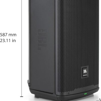 71Pyjq4TBzL. AC SL1500 JBL Professional EON710 Powered PA Speaker with Bluetooth, 10 inch, 1300 Watt, Wired Electric, Black