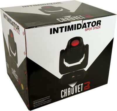 Audiosavings Bundle: (2) Chauvet DJ Intimidator Spot 375ZX 200w Compact LED DMX Moving Head Light 375Z X