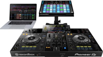 71QlS9sfL. AC SL1500 Pioneer XDJ-RR 2-Channel All-in-One DJ System – Black Bundle with Case, Headphones, and Austin Bazaar Polishing Cloth