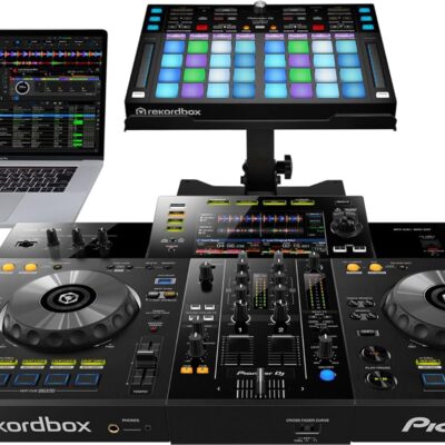 71QlS9sfL. AC SL1500 Pioneer XDJ-RR 2-Channel All-in-One DJ System – Black Bundle with Case, Headphones, and Austin Bazaar Polishing Cloth