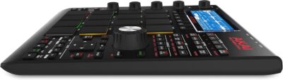 Akai Professional MPC Studio Black – Ultra-Portable MPC With MPC Software (Download), USB Power, LCD Screen, Touch Sensitive Encoders, Brushed Aluminium Body & Data Dial and Neoprene Sleeve Included.