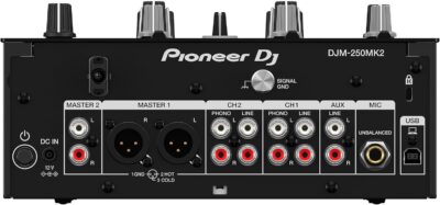 Pioneer DJ DJM-250MK2 2-Channel DJ Mixer,Black