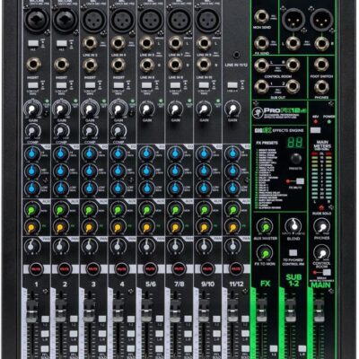 71TpfeVokJL. AC SL1200 Mackie ProFX12v3 12-channel Mixer with USB and Effects