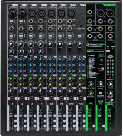 71TpfeVokJL. AC SL1200 Mackie ProFX12v3 12-channel Mixer with USB and Effects