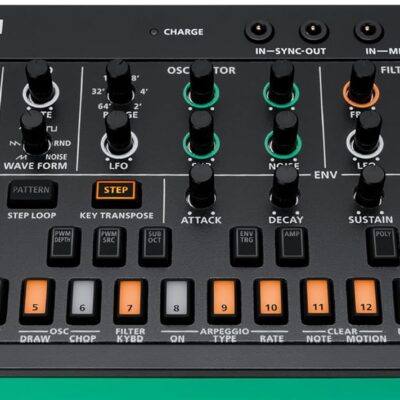 71UQ0vz5LL. AC SL1500 Roland AIRA Compact S-1 Tweak Synthesizer Bundle with Audio Cable and Austin Bazaar Polishing Cloth
