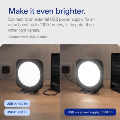 71XGy5qxfrL. AC SL1500 Elgato Key Light Neo Black: Studio Light, Monitor Mount, Wi-Fi
