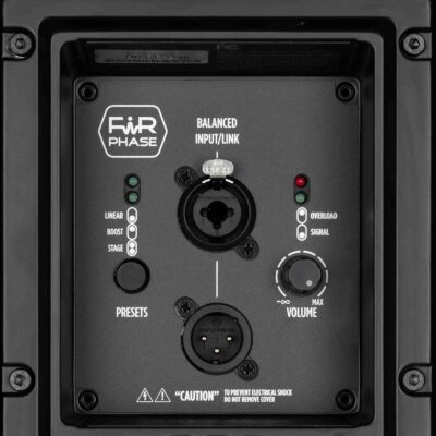 RCF 2100W, 15 Powered PA Speaker, Professional Active Loudspeaker, 4 Voice Coil, High Output 135 dB SPL, DJ Monitor Speakers for Stage and Outdoor Party, Horn Loaded Vocal Clarity Cabinet – ART945A