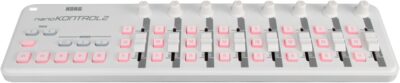 71Zv7pqyeQL. AC SL1500 Korg, 1-Key Midi Controller (NANOKON2WH),White