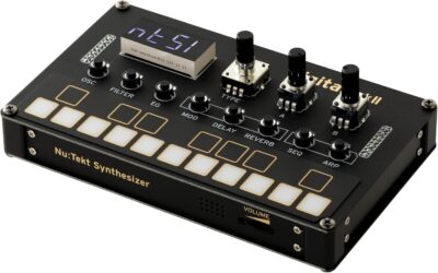 Korg Nu:Tekt NTS-1 MKII Build Your Own Digital Synthesizer Kit