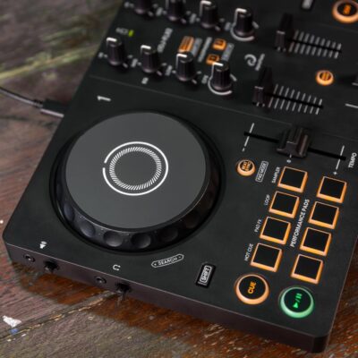 AlphaTheta DDJ-FLX2 Compact 2-Channel DJ Controller – Streaming-Ready, Smart Fader & Smart CFX – Works with rekordbox, djay & Serato DJ Lite – Phone, Tablet & PC/Mac – Free Course Included