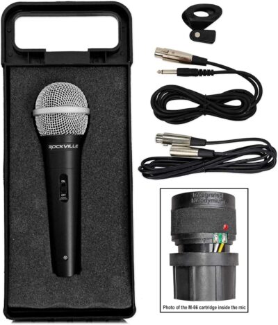 Novation Launchpad Pro MK3 Bundle: Ableton Live USB MIDI RGB 64-Pad DJ Controller, PRO-M50 Studio Headphones with Detachable Coil Cable, RMC-XLR Metal Handheld Wired Microphone with 2 Cables, 3-items