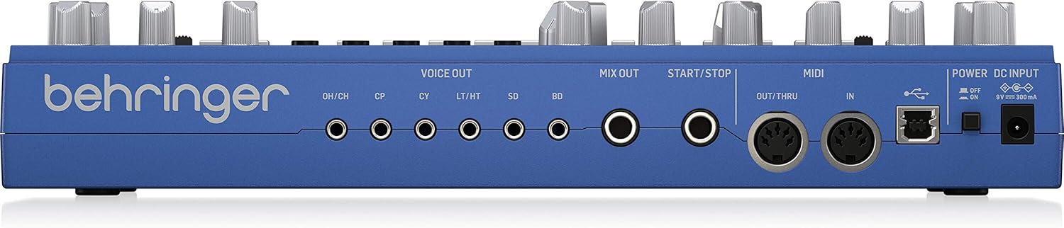 Behringer RD-6-BU Analog Drum Machine – Blue