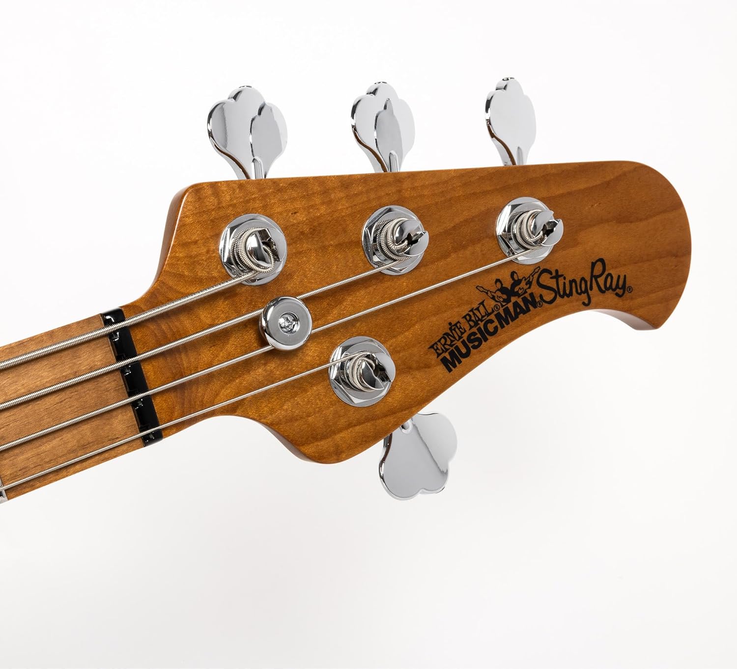 Ernie Ball Music Man StingRay Special Bass Guitar – Black with Maple Fingerboard
