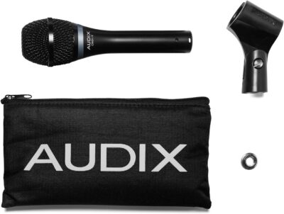71hDXV5smL. AC SL1500 AUDIX OMX-T Dynamic Hypercardioid Vocal Microphone – Black – Wide Frequency Range, Perfect for Loud Stage Environments