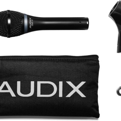 71hDXV5smL. AC SL1500 AUDIX OMX-T Dynamic Hypercardioid Vocal Microphone – Black – Wide Frequency Range, Perfect for Loud Stage Environments