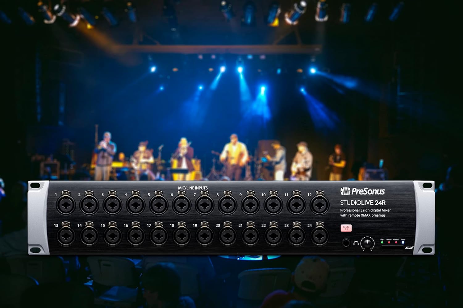 PreSonus StudioLive Series III 24R Digital Rack Mixer with Studio One Pro Software