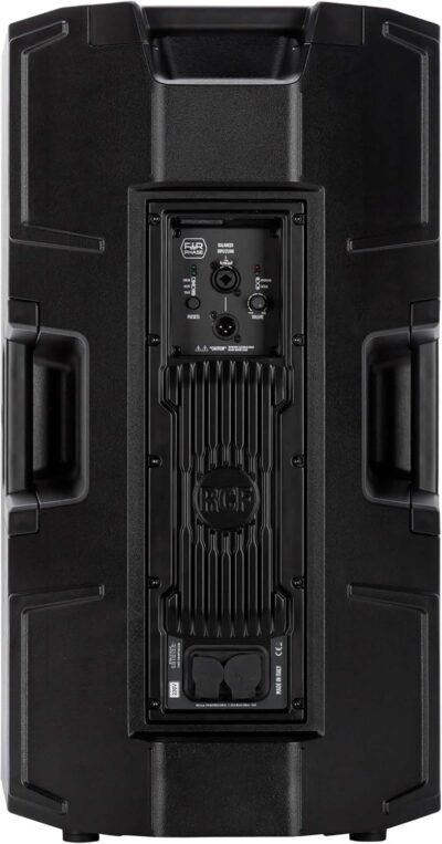 RCF 2100W, 15 Powered PA Speaker, Professional Active Loudspeaker, 4 Voice Coil, High Output 135 dB SPL, DJ Monitor Speakers for Stage and Outdoor Party, Horn Loaded Vocal Clarity Cabinet – ART945A