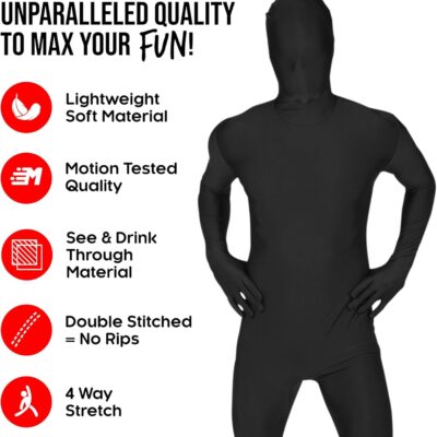 71k IDb5CpL. AC SL1500 1781121618 6168 Morphsuits Full Bodysuit Costume Men, Morph Suits Adults, Mens Spandex Bodysuit Costume, Full Body Suit
