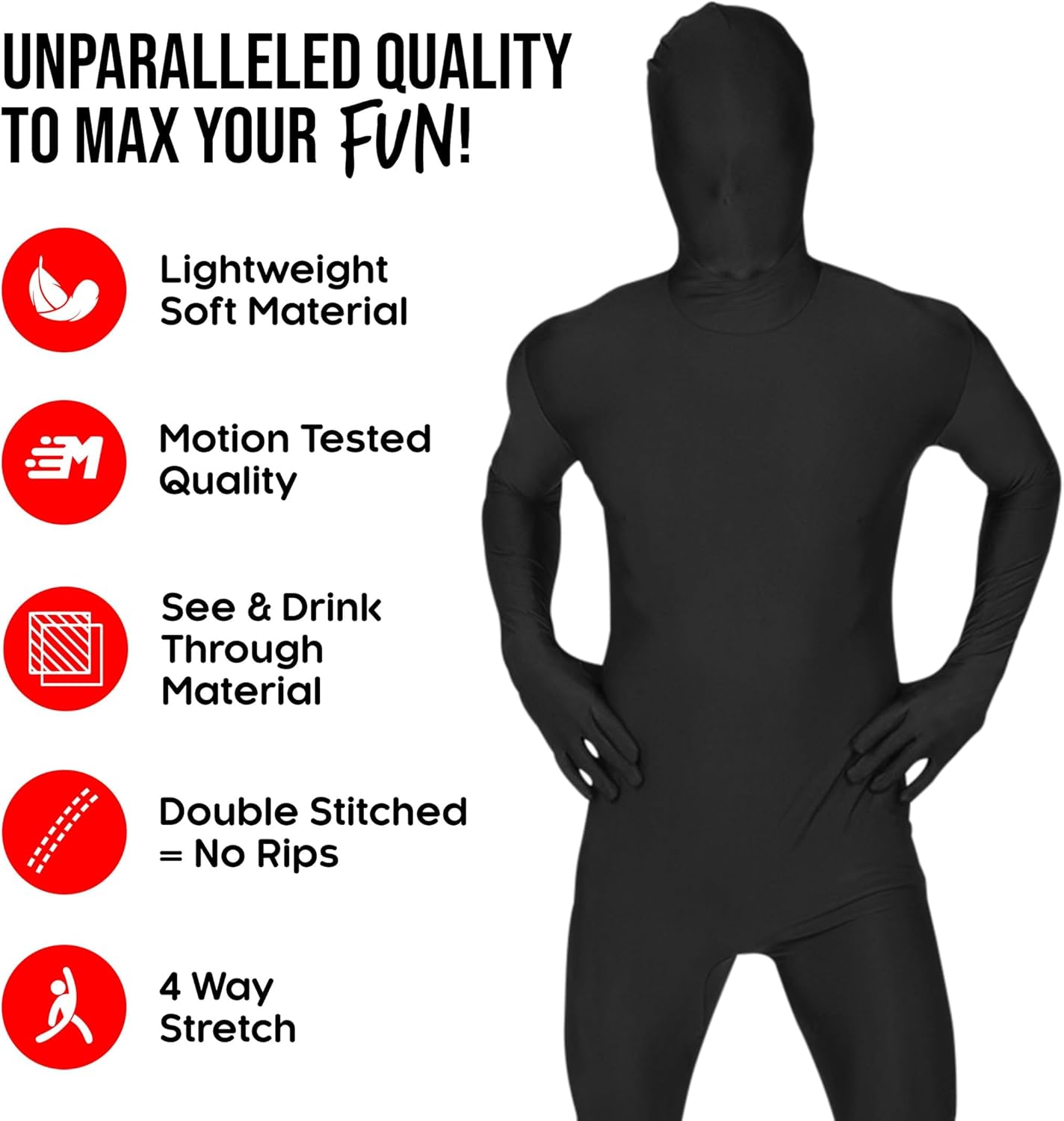 Morphsuits Full Bodysuit Costume Men, Morph Suits Adults, Mens Spandex Bodysuit Costume, Full Body Suit