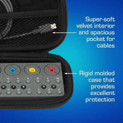 ANALOG CASES Teenage Engineering OP-Z Case – Custom-Fitted Compact GLIDE Case for Travel