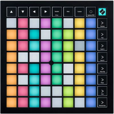 71kaBiBc1sL. AC SL1500 Novation Launchpad X Bundle: Ableton Live MIDI USB Music Production RGB Pad Controller, ROCK-STREAM PRO Dual Pattern USB Microphone with LED and Noise Suppression, 2-items