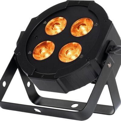 Audiosavings Bundle: (2) American DJ Eliminator Lighting Mega Hex L Par RGBLA+UV LED Wash Up-Light+Remote (2 Items)