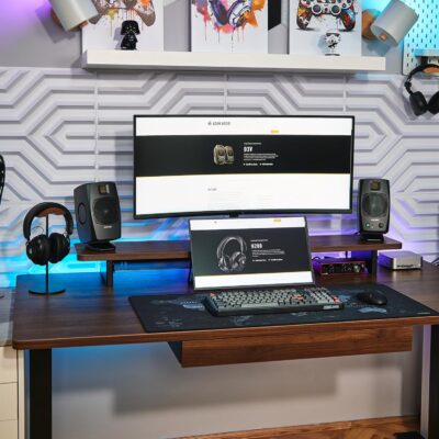 ADAM Audio D3V Active Desktop Monitoring System with USB-C Connection (Pair, Black)