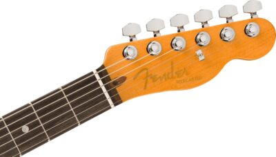 Fender American Ultra II Telecaster Electric Guitar – Texas Tea with Ebony Fingerboard