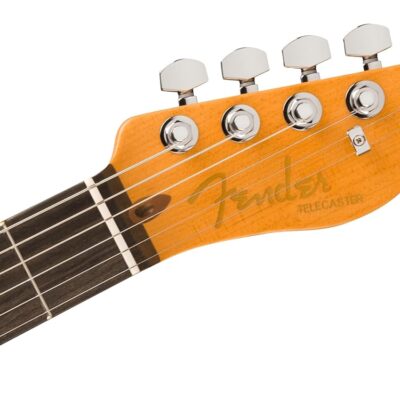 Fender American Ultra II Telecaster Electric Guitar – Texas Tea with Ebony Fingerboard