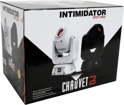 CHAUVET Intimidator Spot 260X Compact Moving Head Designed for Mobile Events, Black