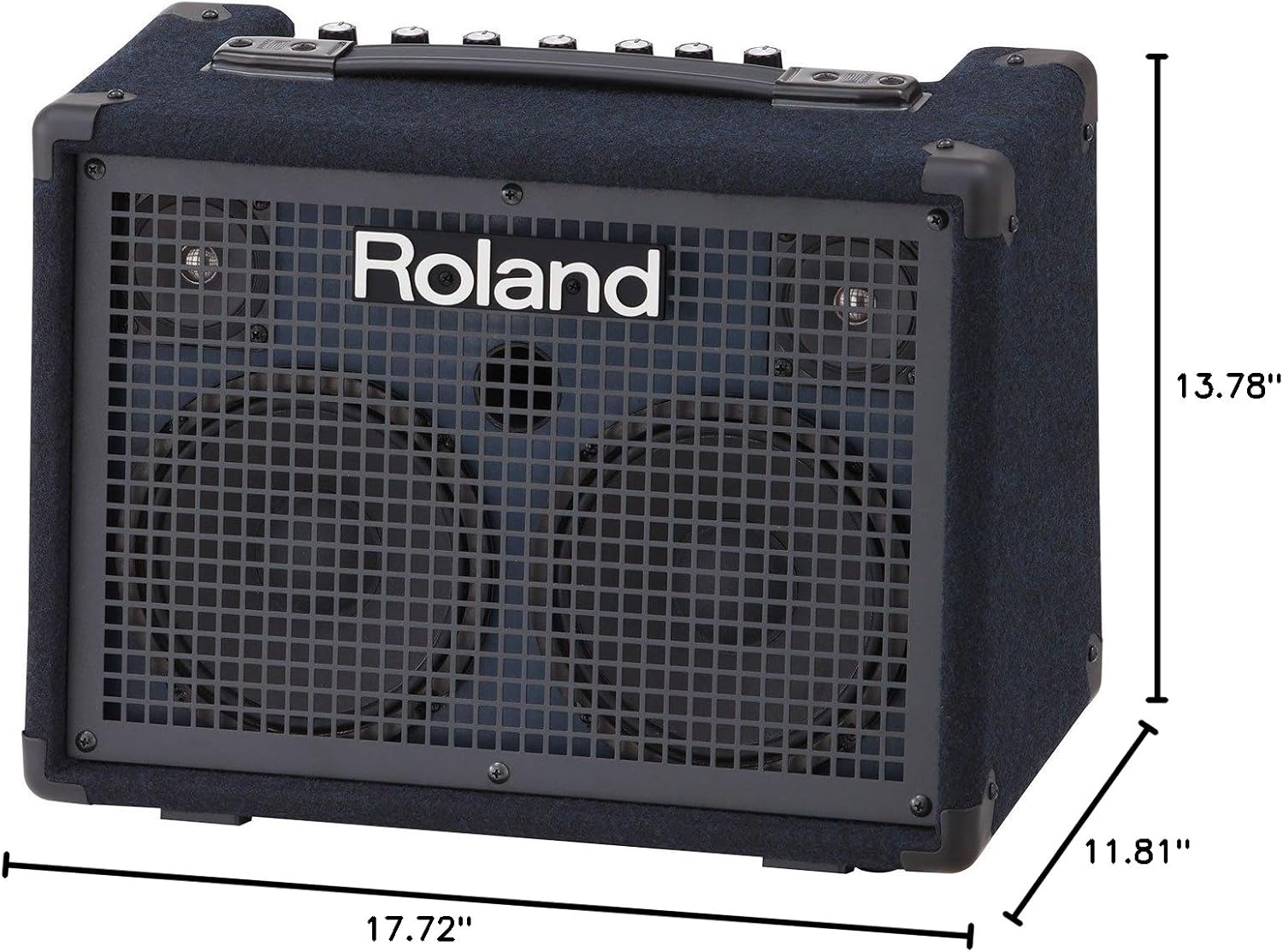 Roland KC-220 Battery-Powered Stereo Keyboard Amplifier, 30 Watt (15W + 15W) (KC-220)